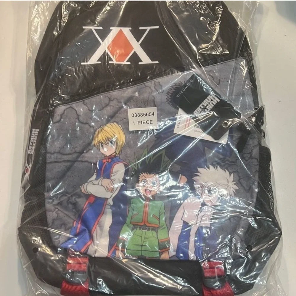 Hunter x Hunter Anime gift school novelty unisex adult kid Backpack NWT‎